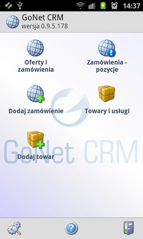 Android menu oferty