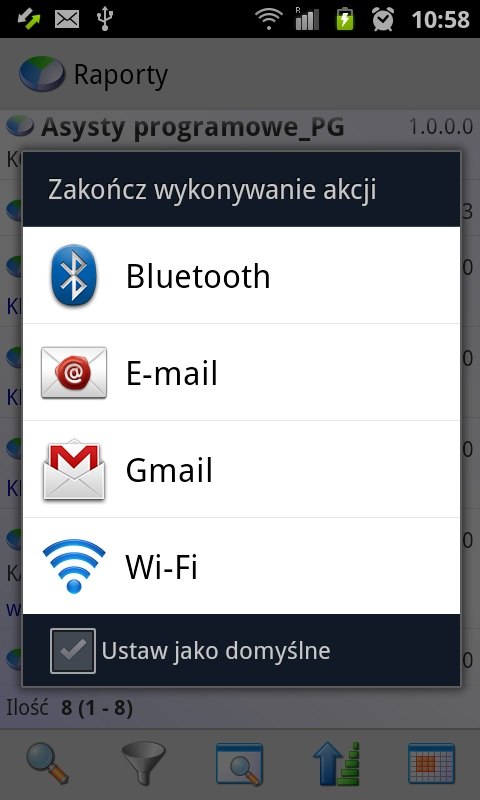 Raport Android
